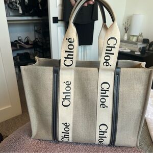 Chloe Large Woody Tote